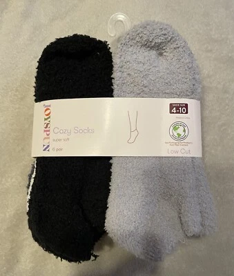 Женские уютные носки низкого покроя Joyspun, упаковка 6 шт., размер 4-10 - Изображение 1 из 4