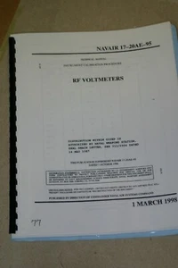  RF Voltmeters Calibration Procedure Technical Manual - Picture 1 of 1