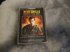 Bear Grylls Escape from Hell 4 Dvd & Magazine boxed set - Brand New Sealed - Bild 1 von 2