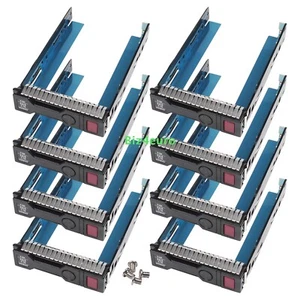 8x HP 3,5" Caddy Caddie Rahmen für DL360 DL380 G8 G9 G10 Gen9 Gen10 651314-001 - Bild 1 von 11