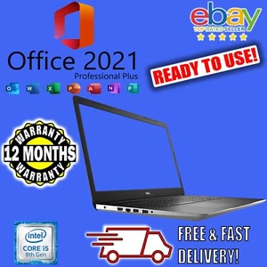 Cheap 17.3" Inch Windows 10 Office i5 8GB 512GB SSD Dell Inspiron 17 3000 Laptop - Picture 1 of 9