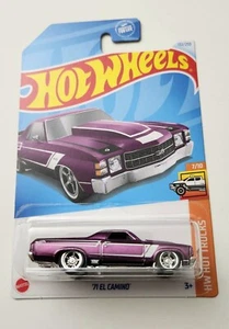 Hot Wheels '71 EL Camino #132 - 2024 HW Hot Trucks - Super Treasure Hunt - Foto 1 di 4