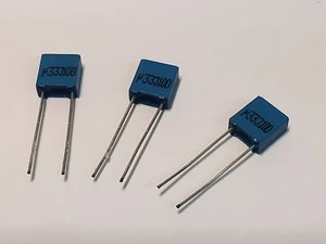 CONDENSADOR DE PELÍCULA METÁLICA 0.33UF 100V (X5) fbe4a6 - Imagen 1 de 1