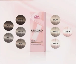 Wella Shinefinity Hair Colour 60ml Zero Lift Glaze Hair Tint ALL SHADES Best UK - Picture 1 of 51