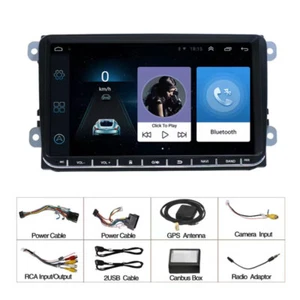 Radio Android Multimedia Car Player For Skoda Octavia golf 5 6 passat Polo Jetta - Picture 1 of 10