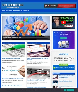 CPA marketing sitio web negocio en venta - oportunidad de negocio de trabajo desde casa - Imagen 1 de 3