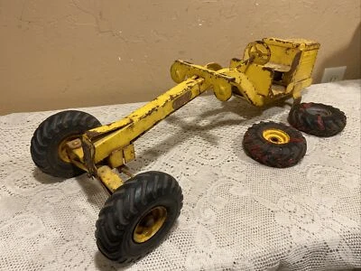Vintage Doepke Model Toys Adams Pressed Steel Road Grader - Parts/Restore - Image 1 of 4