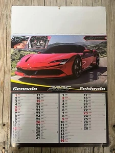 Calendario Da Parete Verticale Anno 2025 Macchine Auto Supercars - Foto 1 di 1