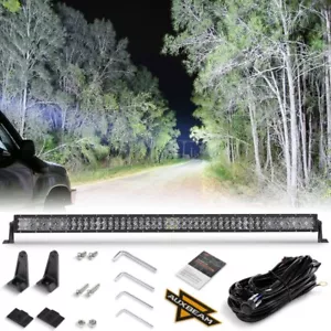 AUXBEAM 50" 5D LED Work Light Bar Spot Flood Combo Off-road Driving Lamp SUV ATV - Picture 1 of 12