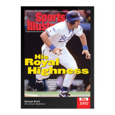 2021 Topps x Sports Illustrated - George Brett - Card #13 Kansas City Royals 