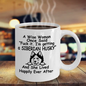 Siberian Husky dog,Chukcha,Chuksha,Sable Siberian Husky,Huskies,Cup,Mugs,Huskies - Picture 1 of 5