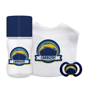 BabyFanatic - Los Angeles Chargers - Officially Licensed NFL 3-Piece Gift Set - Picture 1 of 4