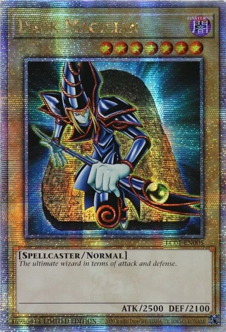 LC01-EN005 Dark Magician Quarter Century Rare Limited Ed NM - Image 1 of 1