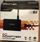 🌎 AC Adapter Power Cord for Nintendo 64 (Retro-Bit) Open box ‼️