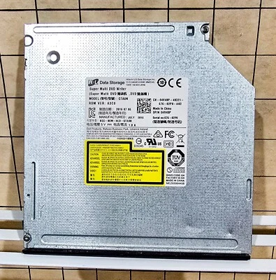 HL Data Storage GTA0N Super Multi DVD RW Drive SATA Laptop Optical Tested/Works - Image 1 of 4