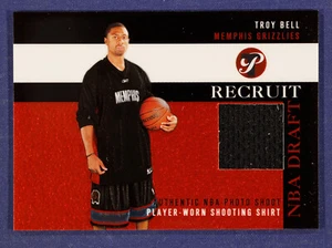 2003-04 Topps Pristine Recruit Relics #TB Troy Bell - Picture 1 of 2
