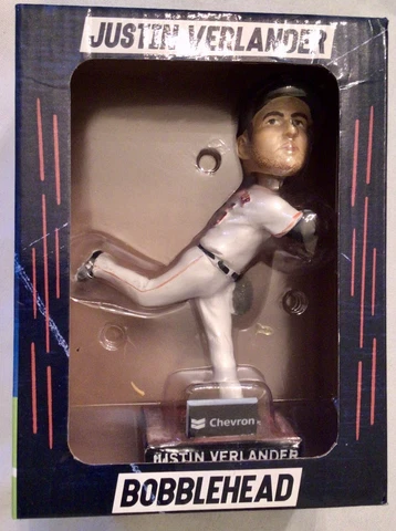 2019 SGA Houston Astros JUSTIN VERLANDER The Goat Pitching  Bobblehead - NEW Cover