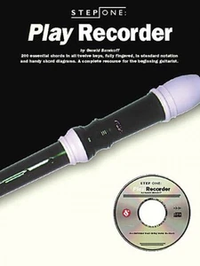 Step One: Play Recorder Book and CD Music Instruction NEW 014031471 - Picture 1 of 1