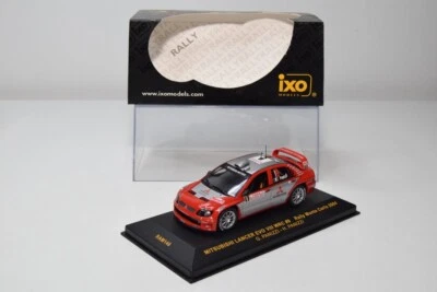 B24 1:43 IXO RAM146 MITSUBISHI LANCE EVO VIII WRC #9 RALLY MONTE CARLO 2004 MIB - Immagine 1 di 4