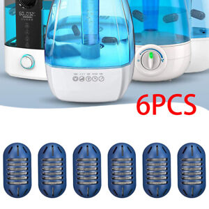 6pcs HoMedics Ultrasonic Demineralization Humidifier Replacement Cartridge Water