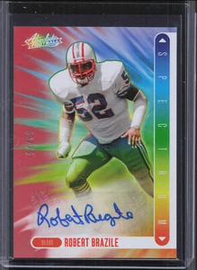 Panini Absolute #SS-RBE 2024 Robert Brazile Spectrum rojo automático #/75 RG28 - Imagen 1 de 2