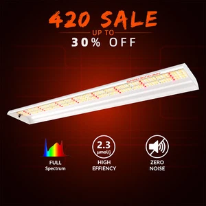 Spider Farmer SF600 LED Grow Light Strip Sunlike Full Spectrum For Seedling Veg - Picture 1 of 8