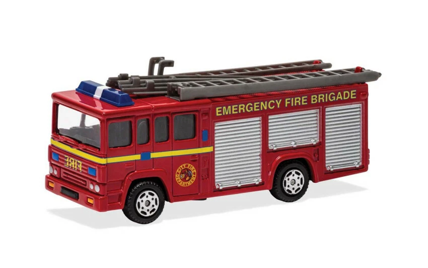 Best Of British Fire Engine 1:50 Model CORGI - Immagine 1 di 1