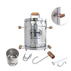 EL BARRIL Grill & Smoker Barrel (EXTRA SMALL)| 100% Stainless Steel Barrel| Y...