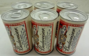 NEW 6-Pack BUDWEISER GOLF BALL CANS Sealed Man Cave Bar Memorabilia - FREE SHIP! - Picture 1 of 6