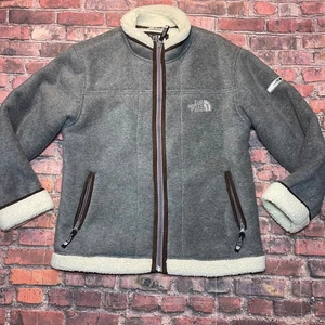 THE NORTH FACE Jacket Summit Series Fleece Sherpa Coat 90s RARE Small Gorpcore - Picture 1 of 11