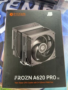 ID Cooling Frozn A620 Pro Se Twin Tower CPU Cooler With 2x 120mm PWM Fans - Picture 1 of 2