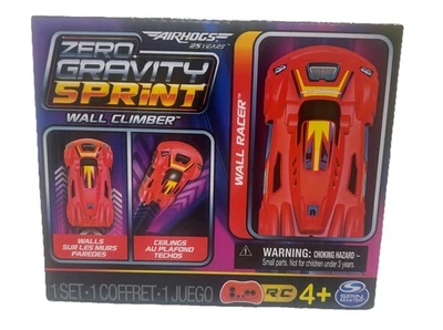 Air Hogs, Zero Gravity Sprint RC Car Wall Climber, Red USB Micro B Rechargeable - Image 1 of 2