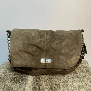 Coach Umhängetasche Vintage braun Leder Wildleder - Bild 1 von 10