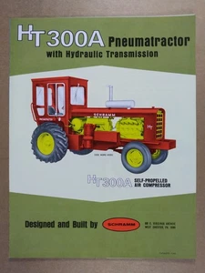 Folleto de neumático Schramm HT300A 1973 - Imagen 1 de 2