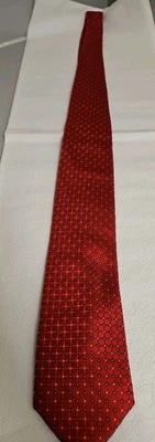 Мужской галстук Covington красный серый белый - Изображение 1 из 4