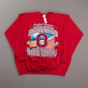 Vintage New! Ohio State Buckeyes National Champions  Sweatshirt (XL) Fiesta Bowl - Picture 1 of 4