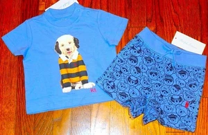 JUEGO DE PANTALONES CORTOS POLO RALPH LAUREN AUTÉNTICOS BEBÉS NIÑOS ORIGINALES NUEVOS 2 piezas Talla 3M, Nuevos con Etiquetas - Imagen 1 de 5