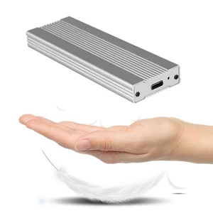 USB3.1 To M.2 NVME Hard Disk Box SSD Case Enclosure NGFF PCIE To Type C Adapter - Picture 1 of 14