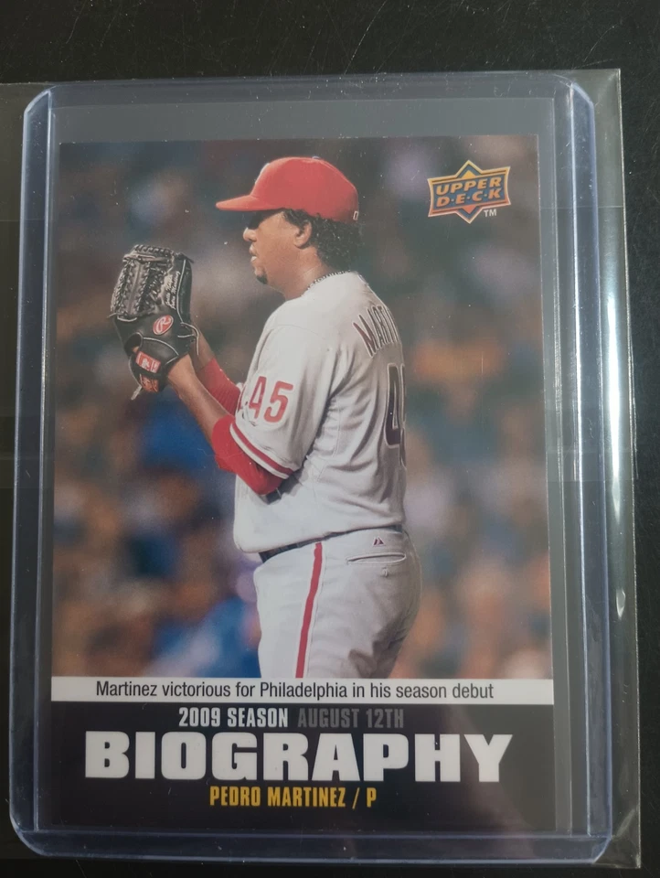 2010 Upper Deck - Season Biography Pedro Martinez #SB-148 - Image 1 of 2