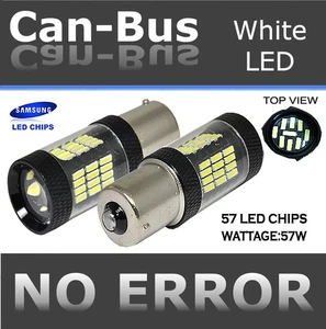 Samsung Canbus LED 1156 7056 57W Plasma Super White Back up Light Bulbs Lamp S55 - Picture 1 of 7