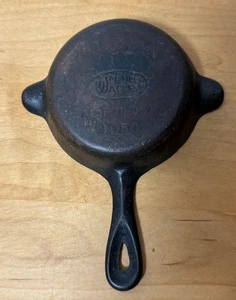 Vintage Wagner Ware Mini Gusseisen Pfanne, Aschenbecher, Utensilienhalter. 1050B - Bild 1 von 2