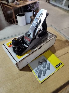 Vintage NOS Stanley Bailey No. 4 Wood Working Plane with Original Box - Picture 1 of 9