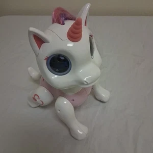 Robo Pets Unicorn Smart Bot RC Control Pet Music Dance No Treats NO TELECOMANDO - Foto 1 di 7