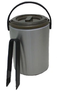 Eiseimer 2,2 l Eiszange Eiswürfelbehälter Eiswürfeleimer Eiskübel - Picture 1 of 1