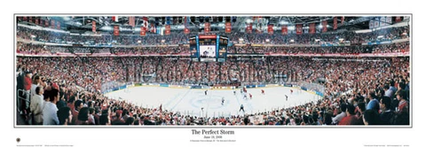 Carolina Hurricanes Stanley Cup Perfect Storm Unframed Panoramic Poster 4031 Cover