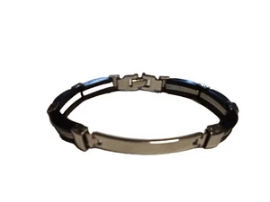 Herrenarmband Silber Geschenk Schmuck Mann Armband - Picture 1 of 1