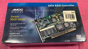 AMCC 3WARE 9500S-4LP PCI-64BIT SATA RAID CONTROLLER 701-0190-05 C KIT