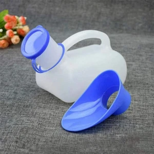 Portable Urinal, Urinals for Men Spill Proof, 34Oz /1000Ml Urinal for Car,Travel - Picture 1 of 12