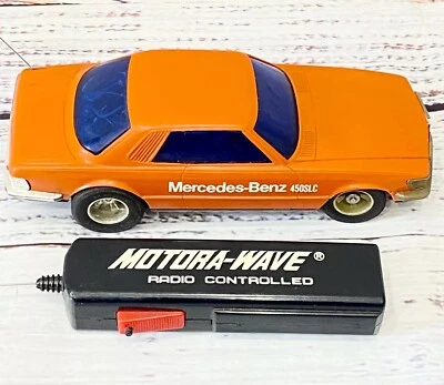 Vintage 1977 Motora Wave Mercedes Benz 450 SLC Remote Control Car NOT WORKING - Image 1 of 4