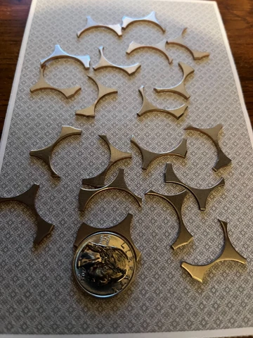 Clad Quarter Webbing Scrap Pieces Cover